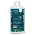 Back of the Beanstalk 1L bottle showing the how to use panel, safety notes and barcode